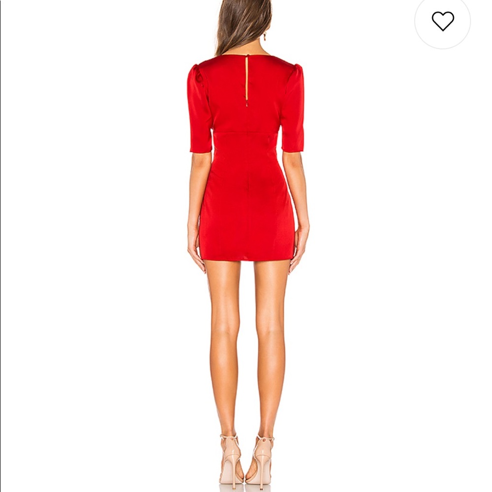 Majorelle Angelica mini dress in red - Picture 3 of 6